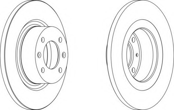 NECTO WN1175 Brake Disc